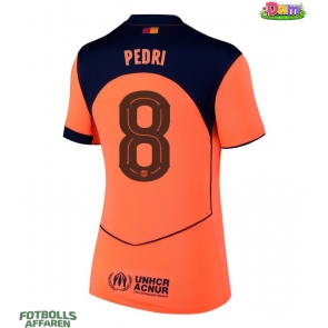 Barcelona Pedri Gonzalez #8 Tredje Tröja Kvinnor 2025-26 Kortärmad
